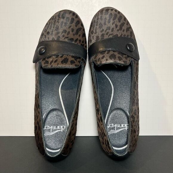 Womens DANSKO Olena Calf Hair Slip On Flats / Size 7.5-8 / EU 38 - Picture 5 of 8